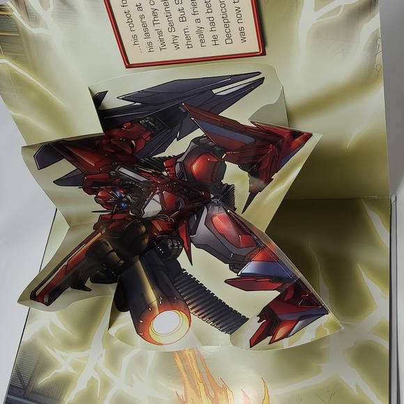 2011 HASBRO "TRANSFORMERS DARK OF THE MOON" ACTION POP-UP BOOK - READERS DIGEST - Picture 12 of 14